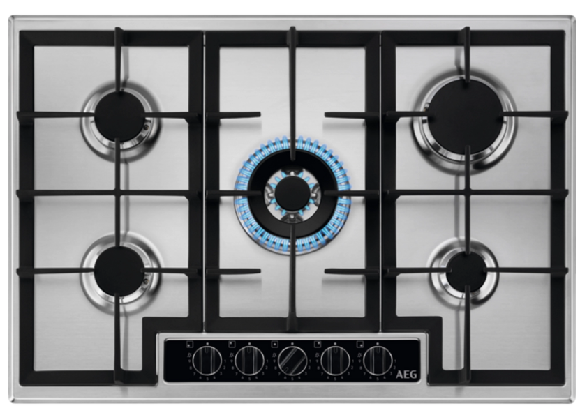 Aeg HGB75420YM 75cm Slim Gas Hob - Image 7