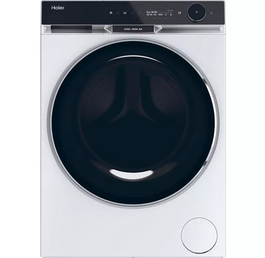 Haier White Hw110 Bd14397uuk Washing Machine 11Kg 1400 Rpm In