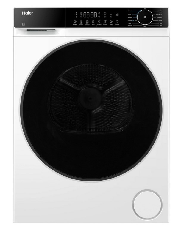 Haier White X5 Plus Hd90-D357au1-Uk 9Kg Heat Pump Tumble Dryer