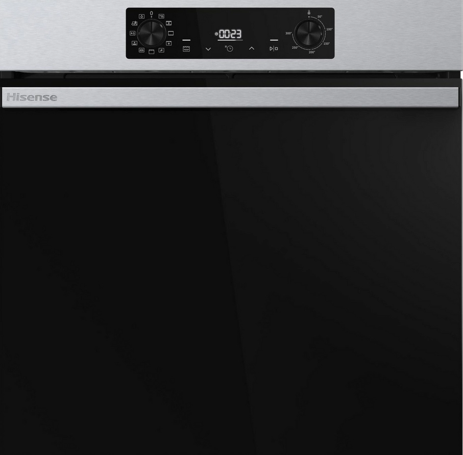 Hisense BI622AXPGUK 59.5cm Built In Electric Single Oven - Black & Stainless Steel - Image 8