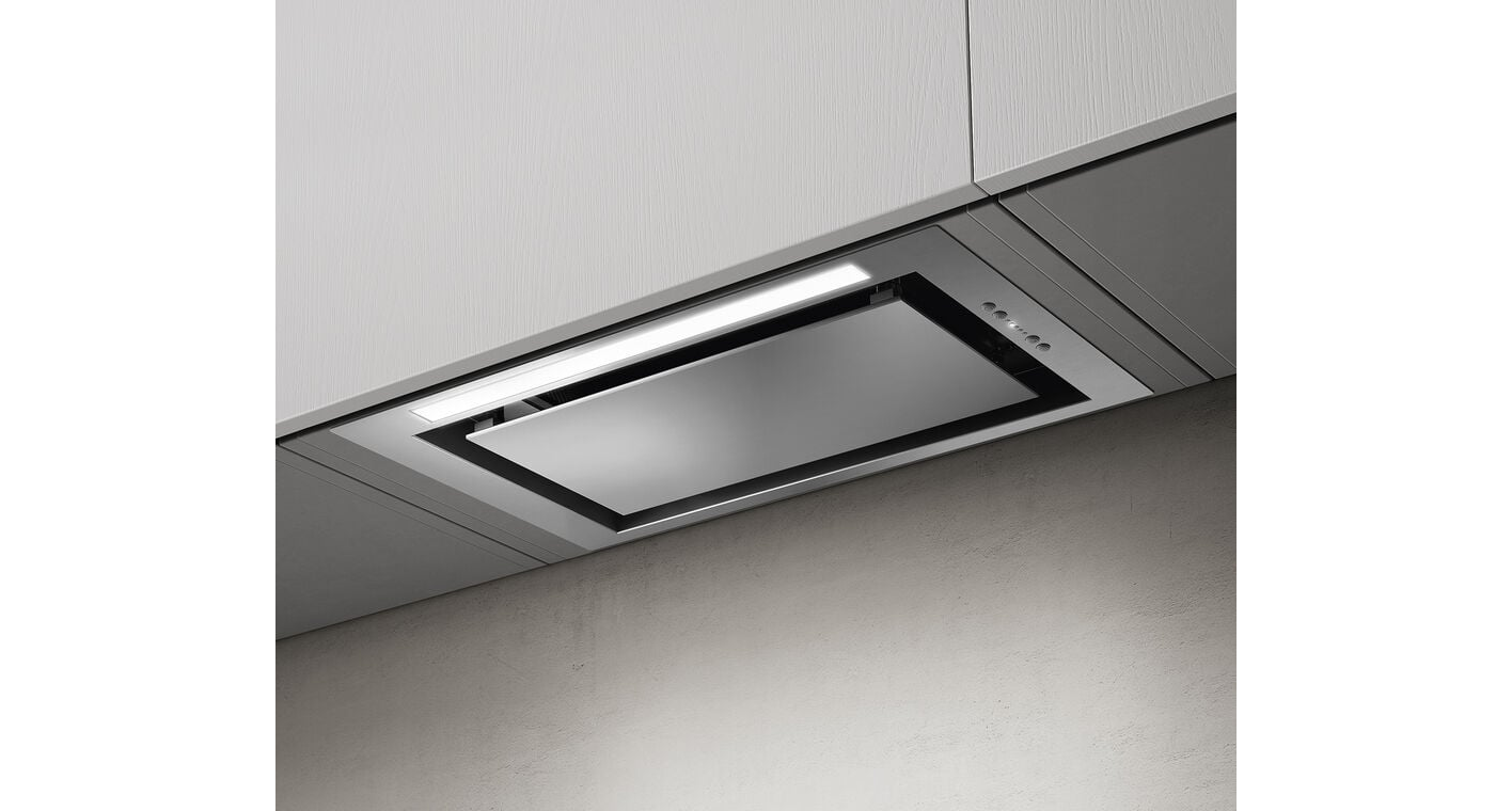 Elica Lane 52Cm Canopy Cooker Hood - Stainless Steel