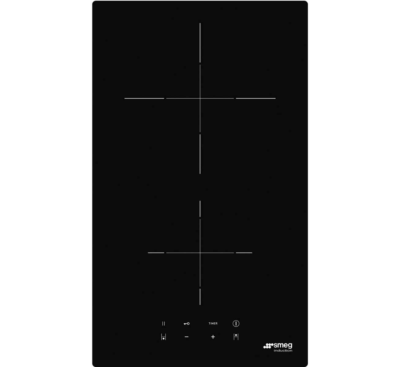 Smeg Black Si2321d 30Cm Induction Hob