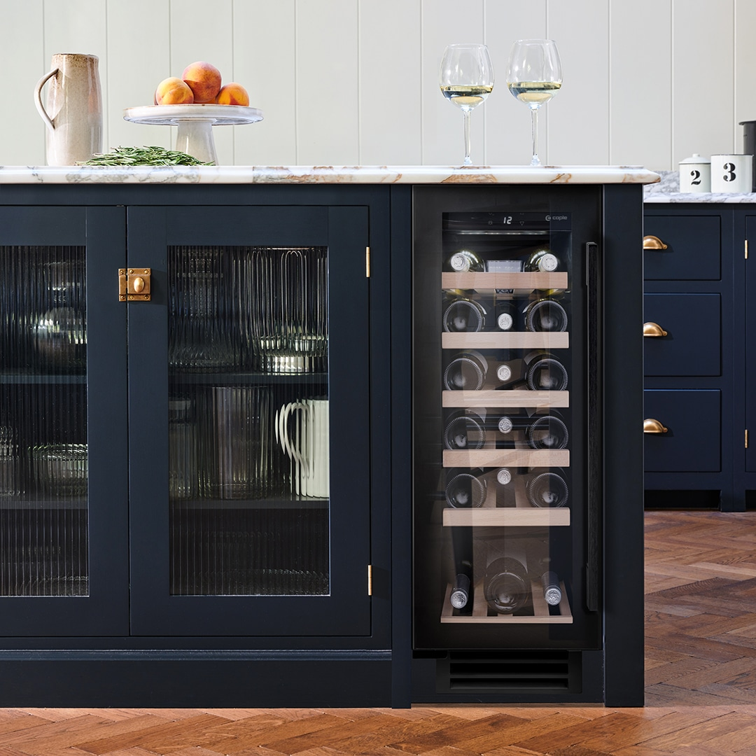 Caple Black Wi3126 Built In Wine Cooler / Glass