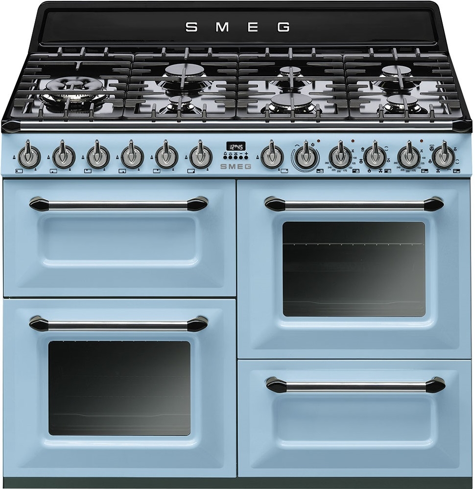 Smeg Tr4110az 110Cm Range Cooker With Gas Top blue - Image 4