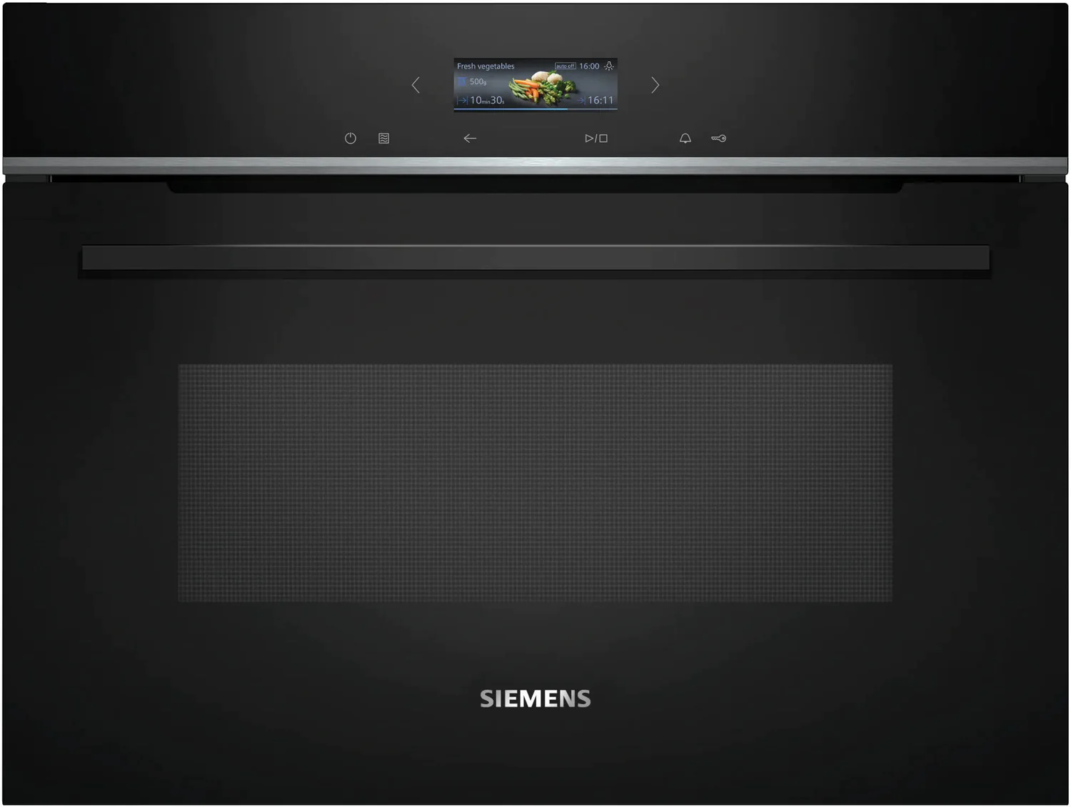 Siemens Black Ce732gxb1b Iq700 Built In Hydrolytic 1000W Microwave With Grill In