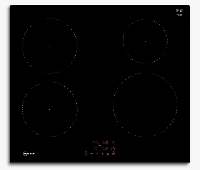 Neff Black T36fbe1l0 Induction Hob 60Cm