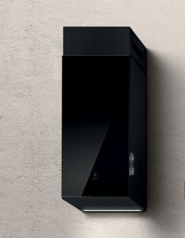 Elica Black Haiku-32-Blk 32Cm Wide Wall Mounted Cooker Hood