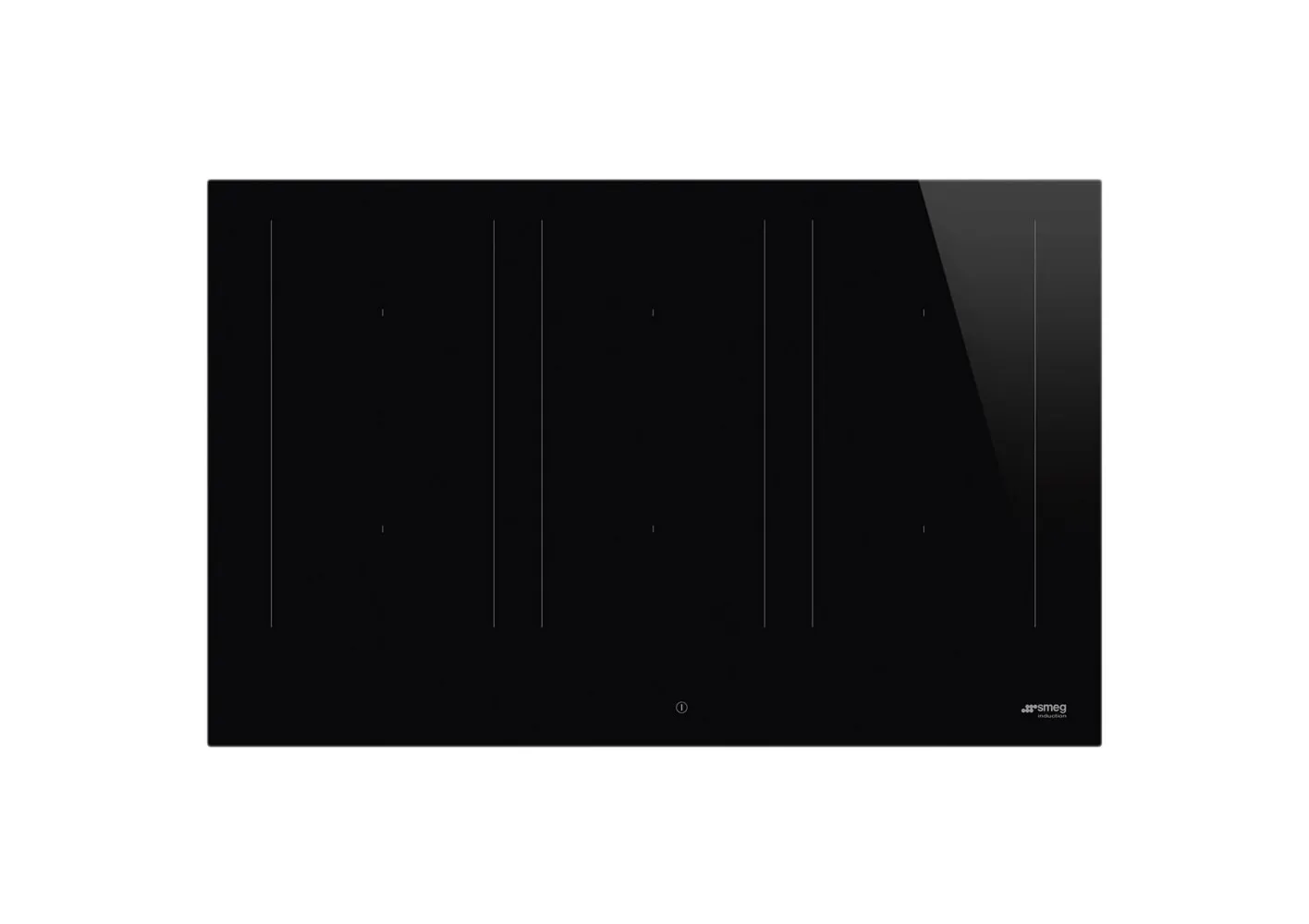 Smeg Black Sim3964d 90Cm 6 Zone Multizone Induction Hob