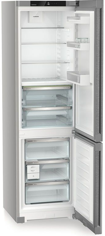 Liebherr Plus Cbnsda572i 201.5X60cm Bio Fresh No Frost Stainless Steel Fridge Freezer